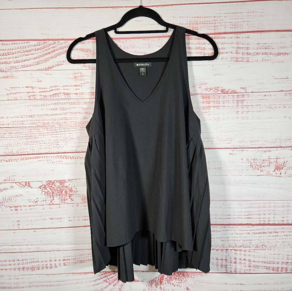 Athleta Swing Forward Pleated Tank Top - Picture 3 of 14
